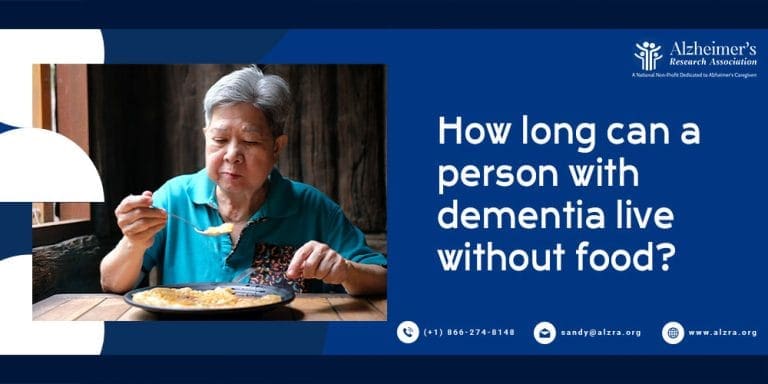 How Long Can A Person With Dementia Live Without Food