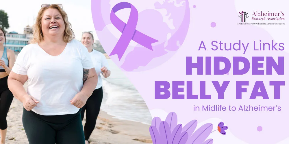 A Study Links Hidden Belly Fat in Midlife to Alzheimer’s