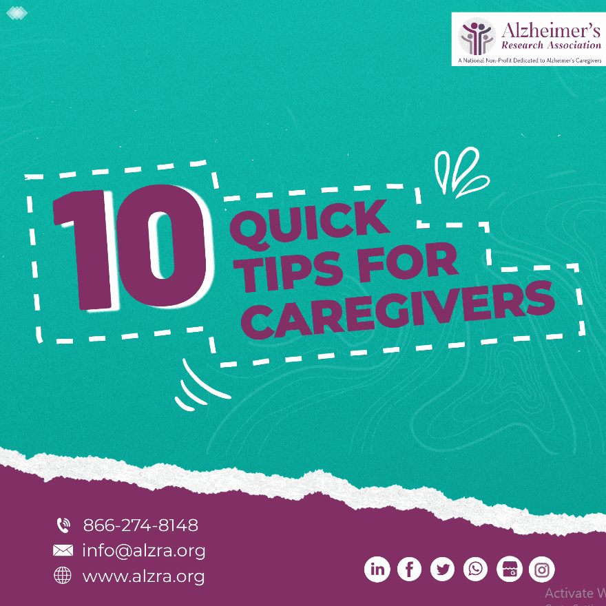 10 Tips for Caregivers