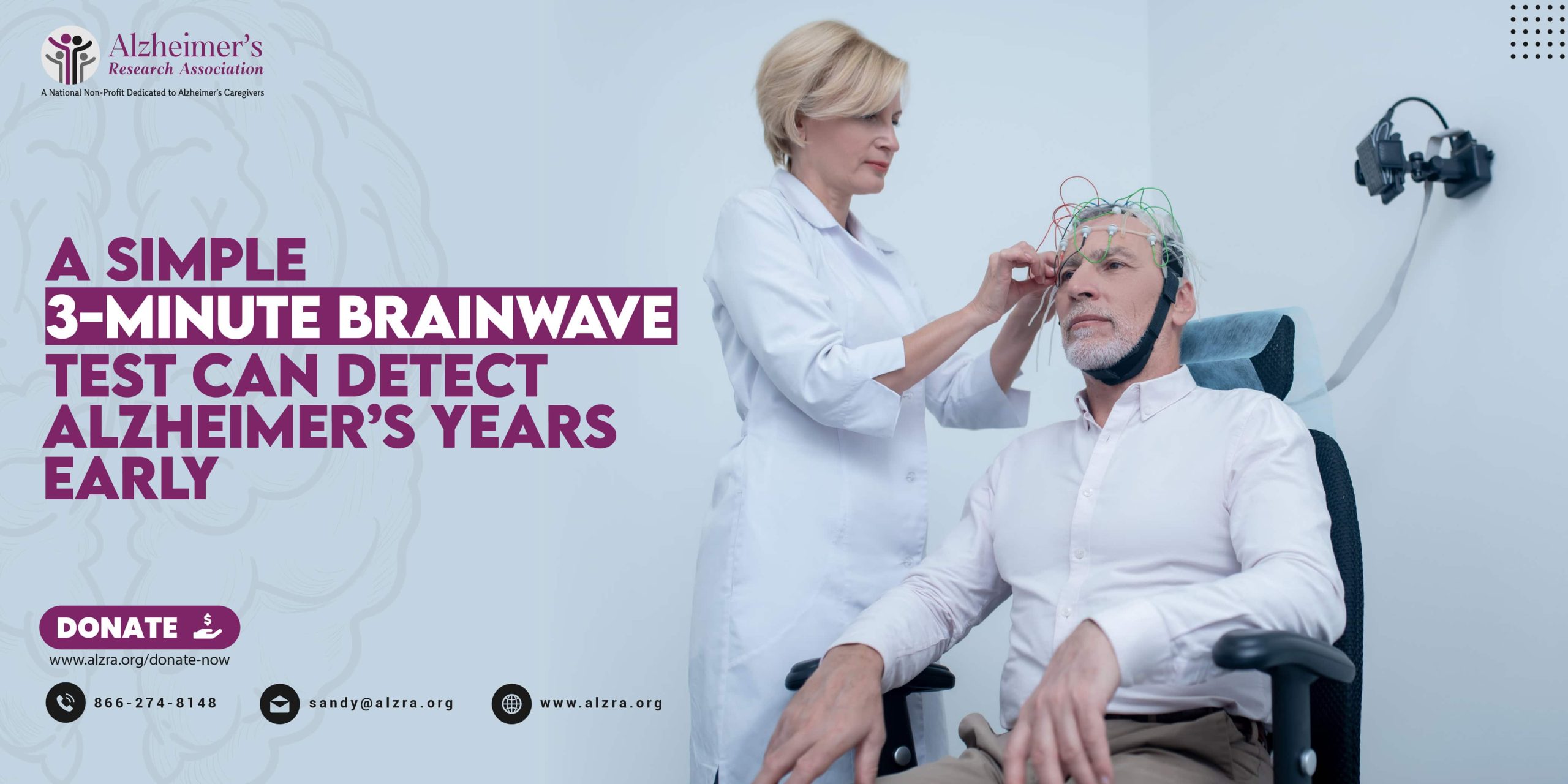 3-Minute Brainwave Test Can Detect Alzheimer’s Years Early