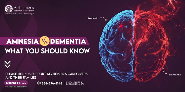 Difference between amnesia and dementia symptoms explained