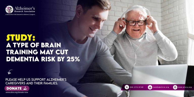 Cognitive speed training brain exercise for seniors to lower Alzheimer’s risk