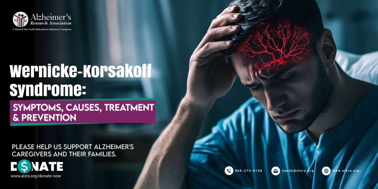 Brain disorder caused by thiamine deficiency in Wernicke-Korsakoff syndrome